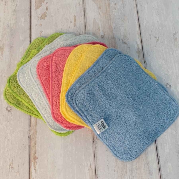Reusable Baby Wipes for Hands & Faces
